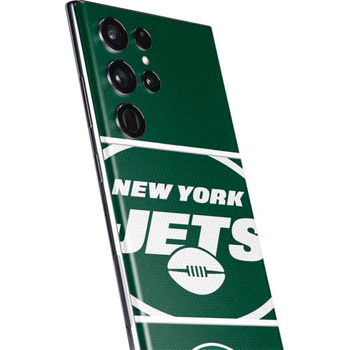 NFL New York Jets Zone Block Galaxy S22 Ultra Skin