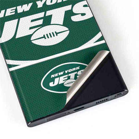 NFL New York Jets Zone Block Galaxy S22 Ultra Skin