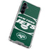 NFL New York Jets Zone Block Galaxy S23 FE Clear Case