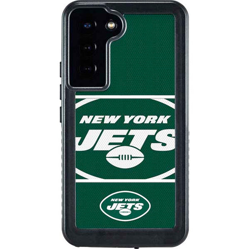 NFL New York Jets Zone Block Galaxy S23 Plus Waterproof Case