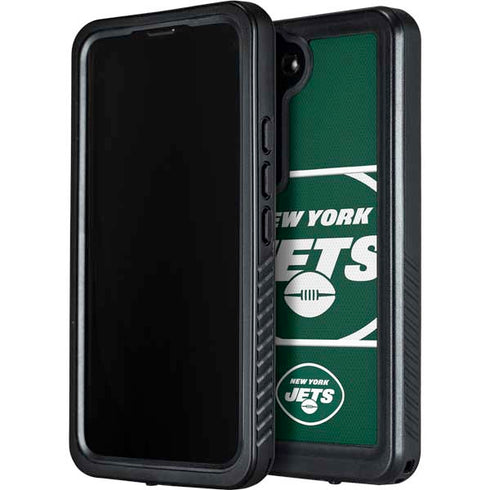 NFL New York Jets Zone Block Galaxy S23 Plus Waterproof Case