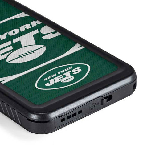 NFL New York Jets Zone Block Galaxy S23 Waterproof Case