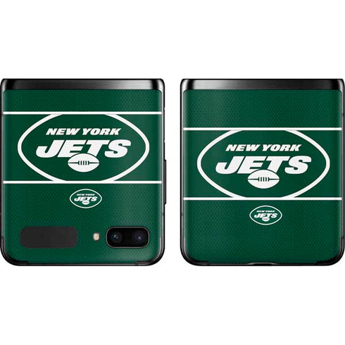 NFL New York Jets Zone Block Galaxy Z Flip Skin