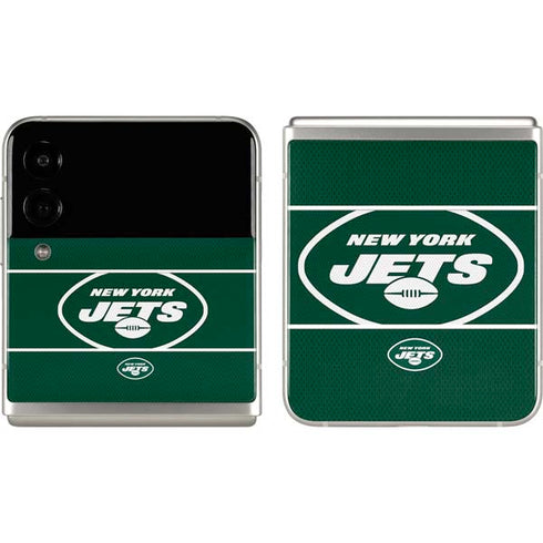 NFL New York Jets Zone Block Galaxy Z Flip3 5G Skin