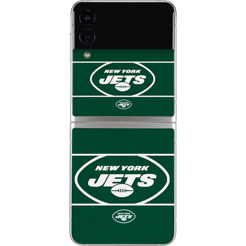 NFL New York Jets Zone Block Galaxy Z Flip3 5G Skin