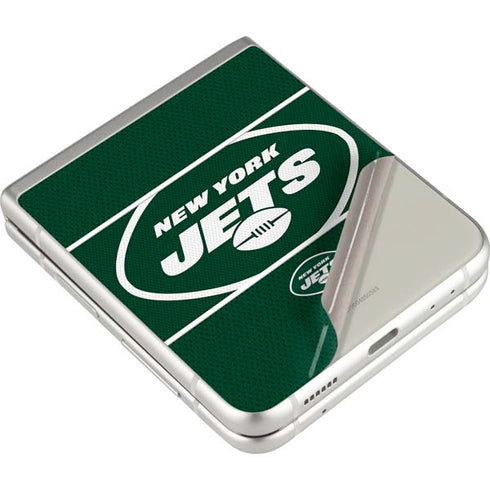 NFL New York Jets Zone Block Galaxy Z Flip3 5G Skin