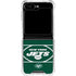NFL New York Jets Zone Block Galaxy Z Flip5 5G Clear Case