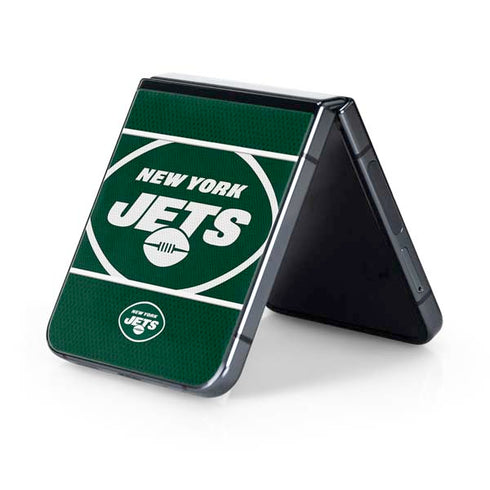 NFL New York Jets Zone Block Galaxy Z Flip5 5G Skin