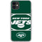 NFL New York Jets Zone Block iPhone 11 Clear Case