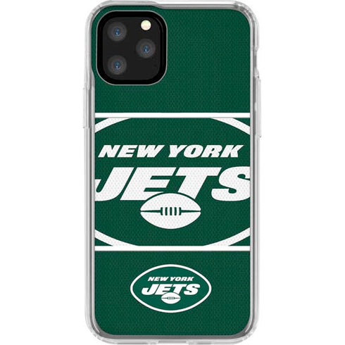 NFL New York Jets Zone Block iPhone 11 Pro Clear Case