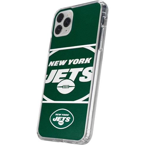 NFL New York Jets Zone Block iPhone 11 Pro Clear Case