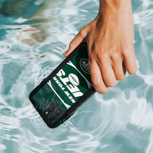 NFL New York Jets Zone Block iPhone 11 Pro Waterproof Case