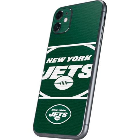 NFL New York Jets Zone Block iPhone 11 Skin