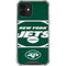 NFL New York Jets Zone Block iPhone 12 Clear Case