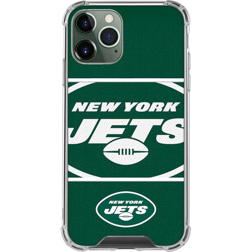 NFL New York Jets Zone Block iPhone 12 Pro Clear Case