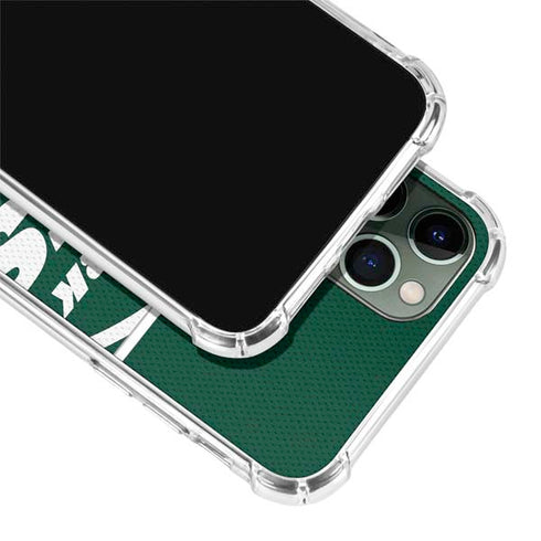 NFL New York Jets Zone Block iPhone 12 Pro Clear Case
