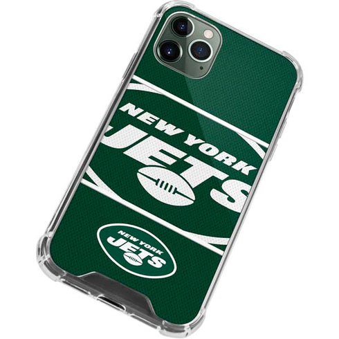 NFL New York Jets Zone Block iPhone 12 Pro Clear Case