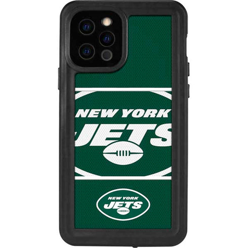 NFL New York Jets Zone Block iPhone 12 Pro Waterproof Case