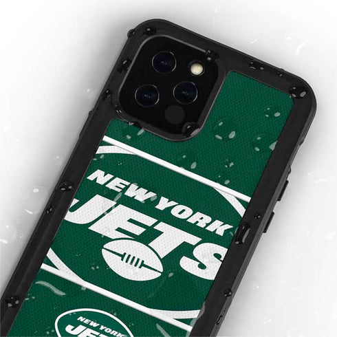 NFL New York Jets Zone Block iPhone 12 Pro Waterproof Case