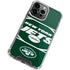 NFL New York Jets Zone Block iPhone 13 Pro Max Clear Case
