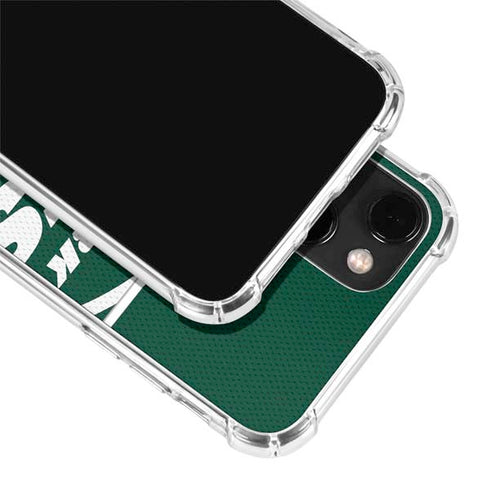NFL New York Jets Zone Block iPhone 14 Clear Case