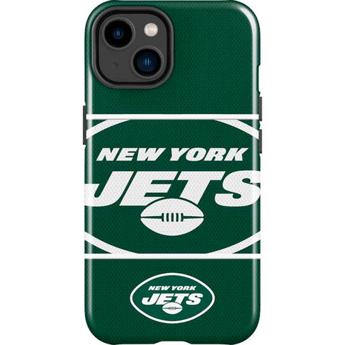 NFL New York Jets Zone Block iPhone 14 Plus Impact Case