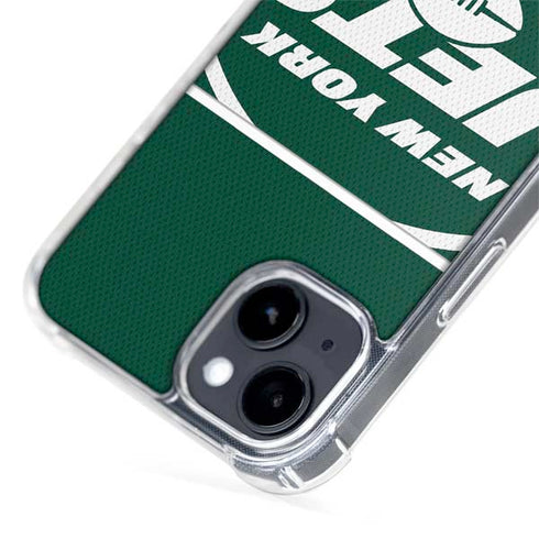 NFL New York Jets Zone Block iPhone 15 Plus MagSafe Case