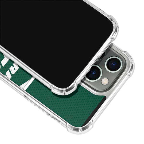 NFL New York Jets Zone Block iPhone 14 Pro Clear Case