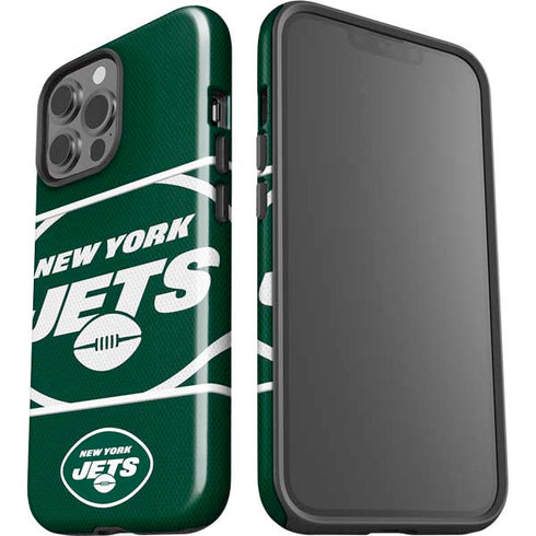 NFL New York Jets Zone Block iPhone 15 Pro Max Impact Case