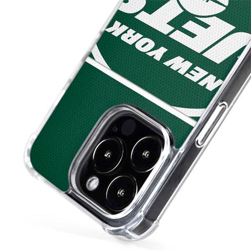 NFL New York Jets Zone Block iPhone 15 Pro Max MagSafe Case