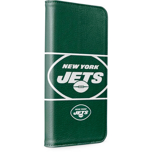 NFL New York Jets Zone Block iPhone 15 Plus Folio Case