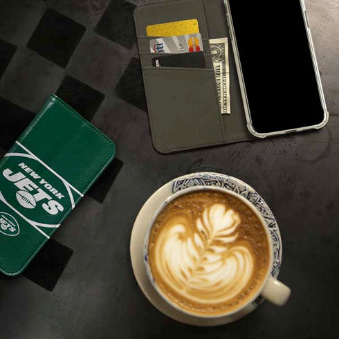 NFL New York Jets Zone Block iPhone 15 Pro Folio Case