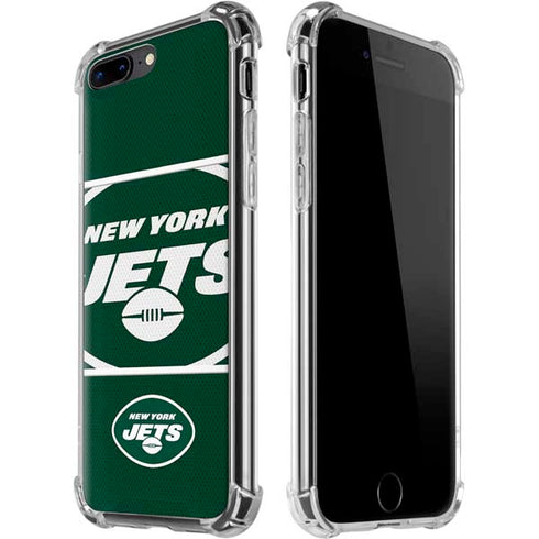 NFL New York Jets Zone Block iPhone 7/8 Plus Clear Case