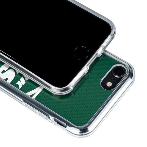 NFL New York Jets Zone Block iPhone SE (2nd & 3rd Gen) Clear Case