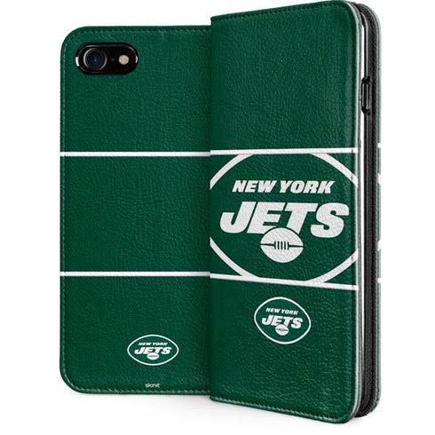 NFL New York Jets Zone Block iPhone SE (2nd & 3rd Gen) Folio Case