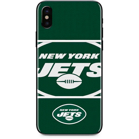 NFL New York Jets Zone Block iPhone X Skin