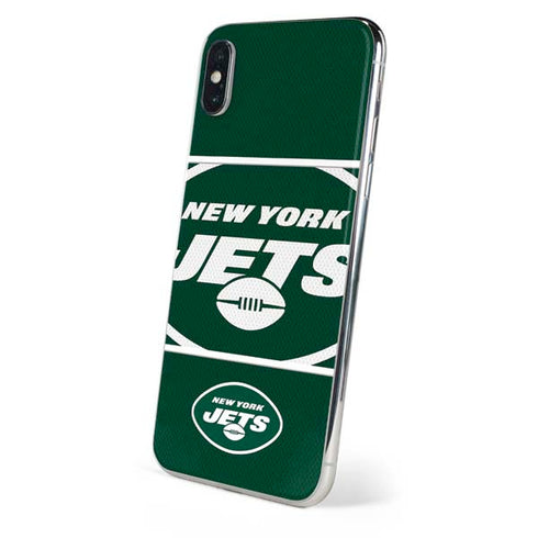 NFL New York Jets Zone Block iPhone X Skin