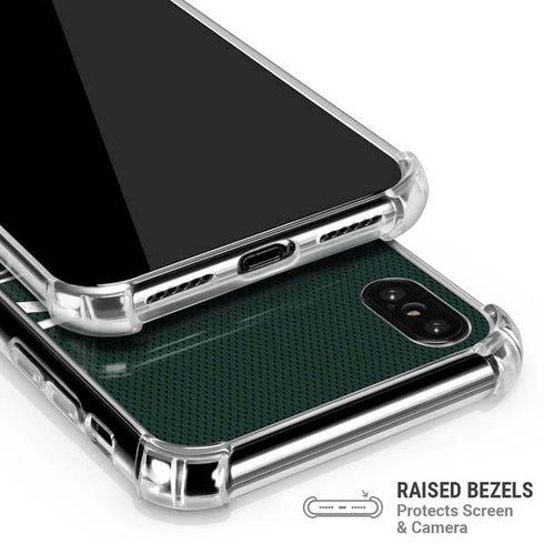 NFL New York Jets Zone Block iPhone X/XS Clear Case