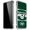 NFL New York Jets Zone Block iPhone XS Max Clear Case