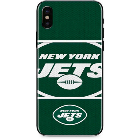 NFL New York Jets Zone Block iPhone XS Skin