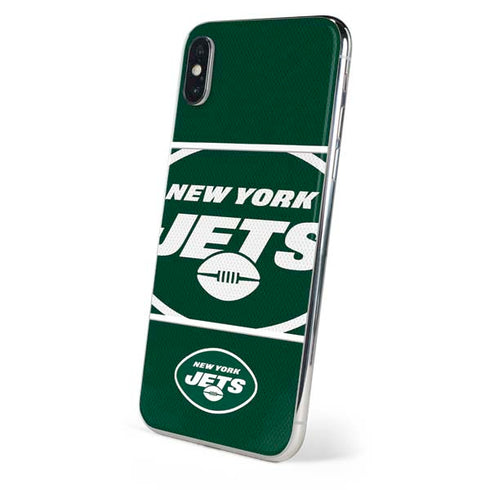 NFL New York Jets Zone Block iPhone XS Skin