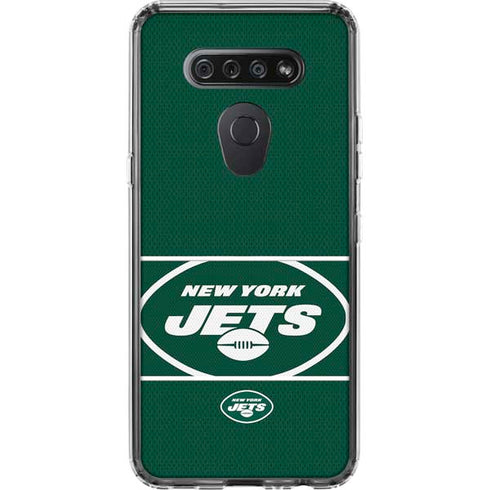 NFL New York Jets Zone Block LG K51/Q51 Clear Case
