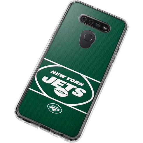 NFL New York Jets Zone Block LG K51/Q51 Clear Case