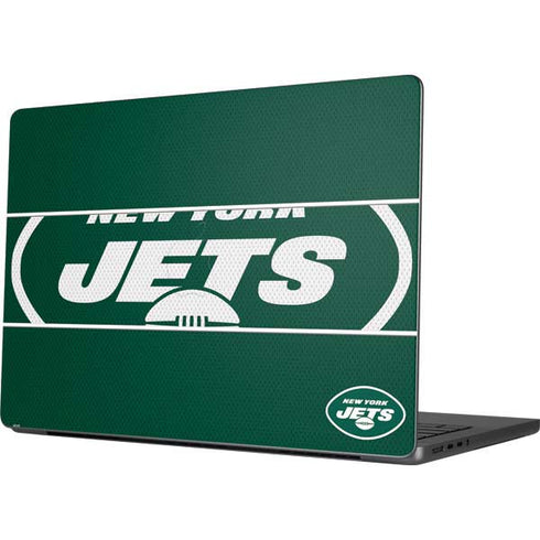 NFL New York Jets Zone Block MacBook Pro 14in (2021-24) Skin