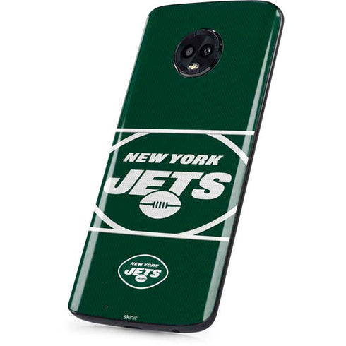 NFL New York Jets Zone Block Moto G6 Skin