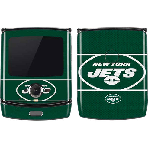 NFL New York Jets Zone Block Motorola RAZR Skin
