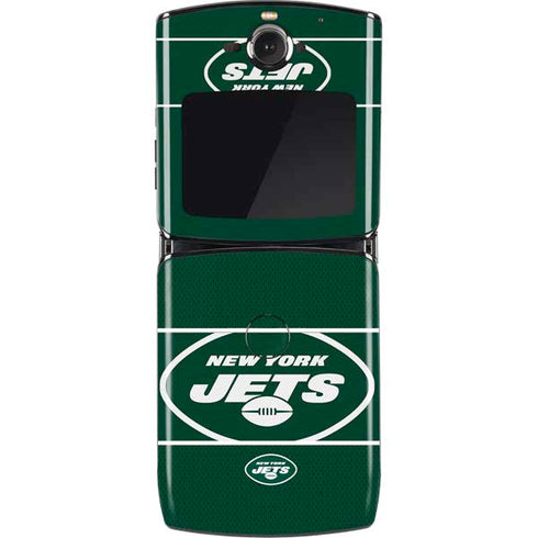 NFL New York Jets Zone Block Motorola RAZR Skin