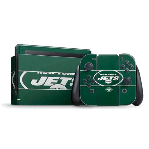 NFL New York Jets Zone Block Nintendo Switch Bundle Skin