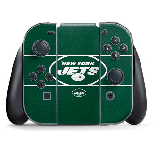 NFL New York Jets Zone Block Nintendo Switch (2017-2021) Joy-Con Controller Skin