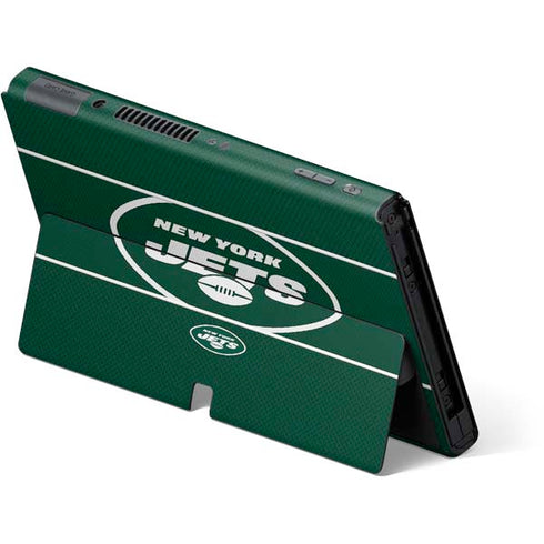 NFL New York Jets Zone Block Nintendo Switch OLED (2021) Skin